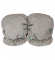 Муфта на коляску X-Lander X-Muff Tailor Azure Grey