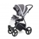 Прогулочная коляска Esspero Grand Newborn Lux (шасси Graphite) Royal Silver