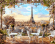 Картина по номерам ТМ Цветной 40х50 на подрамнике, арт. GX GX8876 Парижская терасса