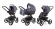 Коляска 3 в 1 Esspero Tour (шасси Black) Dark Grey