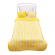 Покрывало Giovanni Z- Kids с декоративными подушками 170*110 YELLOW