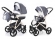 Коляска 2 в 1 Esspero Newborn Lux (шасси Beige) Grey Lux