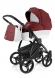 Коляска для новорожденных Esspero Grand Newborn Lux (шасси Black) Cherry leatherette