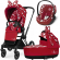 Коляска 3 в 1 Cybex Priam III Jeremy Scott Petticoat (Cloud Z) Matt Black
