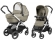 Коляска 2 в 1 Peg Perego Book 51 S XL Modular (шасси White/Black) Geo Beige