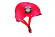 Шлем Globber ELITE LIGHTS XS/S, 48-53 см Красный