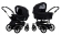 Коляска 2 в 1 Emmaljunga Edge Duo Combi Competition (шасси Duo S Competition) Black