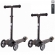 Самокат трехколесный Y-SCOO RT TRIO DIAMOND 120 black