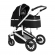 Коляска-трансформер 3 в 1 Sweet Baby Optima Black