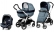 Коляска 3 в 1 Peg Perego Book 51 S Elite Modular System (шасси White/Black) Horizon