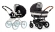 Коляска 2 в 1 Emmaljunga Mondial De Luxe (шасси Duo S Outdoor) Black