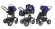 Коляска 3 в 1 Esspero Discovery Alu (шасси Graphite) Navy