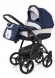  Коляска для новорожденных Esspero Newborn Lux (шасси Black) Navy Grey