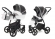Коляска 2 в 1 Esspero Grand Newborn Lux (шасси Chrome) Royal Grey