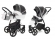 Коляска 2 в 1 Esspero Grand Newborn Lux (шасси Chrome) Royal Grey