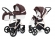 Коляска 2 в 1 Esspero Grand Newborn Lux (шасси Beige) Nappa Brown