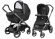 Коляска 2 в 1 Peg-Perego Book Plus S Geo Black