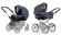 Коляска 2 в 1 Emmaljunga Edge Duo Combi Lounge (шасси De Luxe Chrome) Grey
