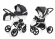 Коляска 2 в 1 Esspero Grand  I-Nova (шасси White) Nappa Graphite
