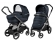 Коляска 2 в 1 Peg Perego Book 51 S Elite Combo Luxe Bluenight