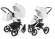 Коляска 2 в 1 Esspero Tour Leatherette (шасси White) Argtic leatherette