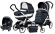 Коляска 3 в 1 Peg Perego Book 51 Elite Modular System (шасси White/Black) Luxe Blue