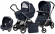 Коляска 3 в 1 Peg Perego Book 51 S XL Modular System (шасси Jet) Bloom Navy