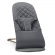 Детский шезлонг BabyBjorn Bliss Cotton Серый-пинстрайп