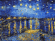 Картина по номерам ТМ Цветной 30х40 на подрамнике, арт. EX EX5348 Звездная ночь над Роной
