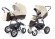 Коляска 2 в 1 Esspero Grand Discovery (шасси Graphite White) Cream leatherette