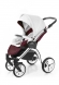 Прогулочная коляска Esspero Grand I-Nova (шасси White) Maroon leatherette