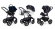 Коляска 3 в 1 Esspero Grand Discovery (шасси Black) Royal Deep Ocean