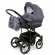 Коляска для новорожденных Esspero Magic Pro (шасси Black) Dark Grey
