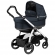 Коляска для новорожденных Peg Perego Book S Pop-Up (шасси White/Black) Luxe Bluenight