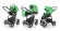 Коляска 3 в 1 Esspero Newborn Lux Alu (шасси Chrome) Green