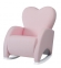 Кресло-качалка Micuna Wing/Love White/Pink Leatherette