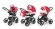 Коляска 3 в 1 Esspero I-Nova (шасси Chrome) Red Lux