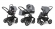 Коляска 3 в 1 Esspero Discovery Alu (шасси Black) Grey