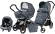 Коляска 3 в 1 Peg Perego Book 51 Elite Modular System (шасси Jet) Blue Denim
