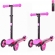 Самокат трехколесный Y-SCOO RT TRIO DIAMOND 120 pink