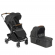 Коляска 2 в 1 Jane Newel Cold Black