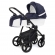 Коляска для новорожденных Esspero Grand Newborn Lux (шасси Black) Nappa Navy