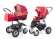 Коляска 2 в 1 Esspero Grand Discovery (шасси Graphite White) Red Sunset