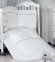 Постельный комплект Roman Baby POLVERE DI STELLE 5 предметов White (Белый)