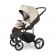 Прогулочная коляска Esspero Magic Alu (шасси Black) Cream leatherette