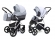 Коляска 2 в 1 Esspero Grand Newborn Lux (шасси Grey) Grey Stone