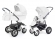 Коляска 2 в 1 Esspero Grand Discovery (шасси Graphite White) Nappa White