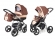 Коляска 2 в 1 Esspero I-Nova (шасси Grey) Brown Beige