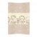 Пеленальный матрасик Ceba Baby W-104, 70 см мягкий без изголовья Ducklings brown W-104-050-230
