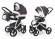 Коляска 2 в 1 Esspero Newborn Lux (шасси Grey) Grey Leves